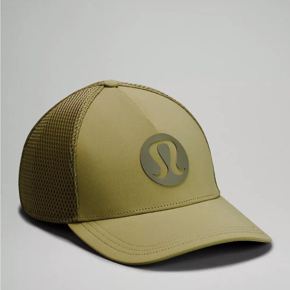 Lululemon men's trucker green cap Small/Medium new with tags